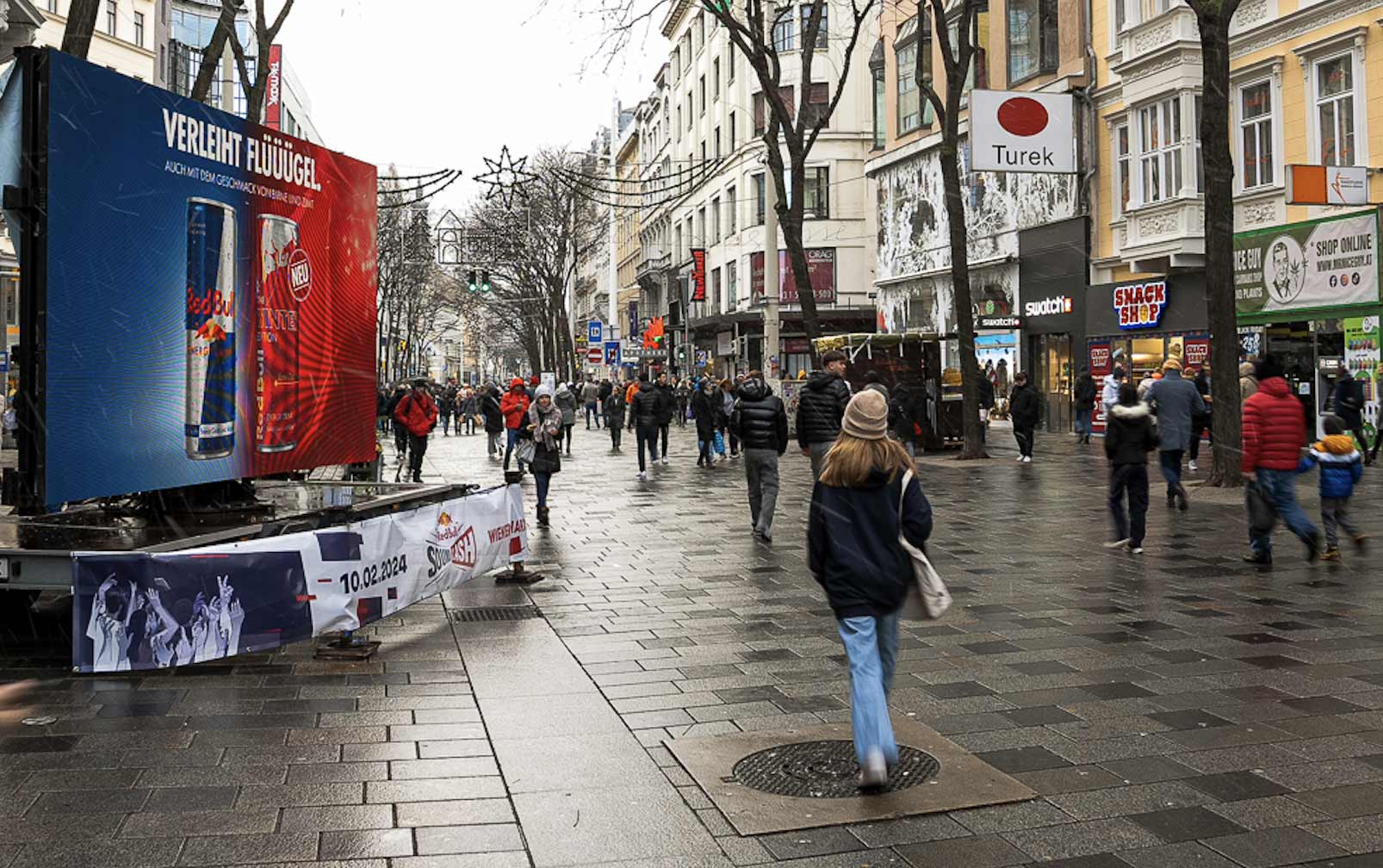 LED Trailer Basic im Einsatz für eine Promotion in Wien, Österreich - zu mieten oder kaufen von firstspot in Wien, Österreich