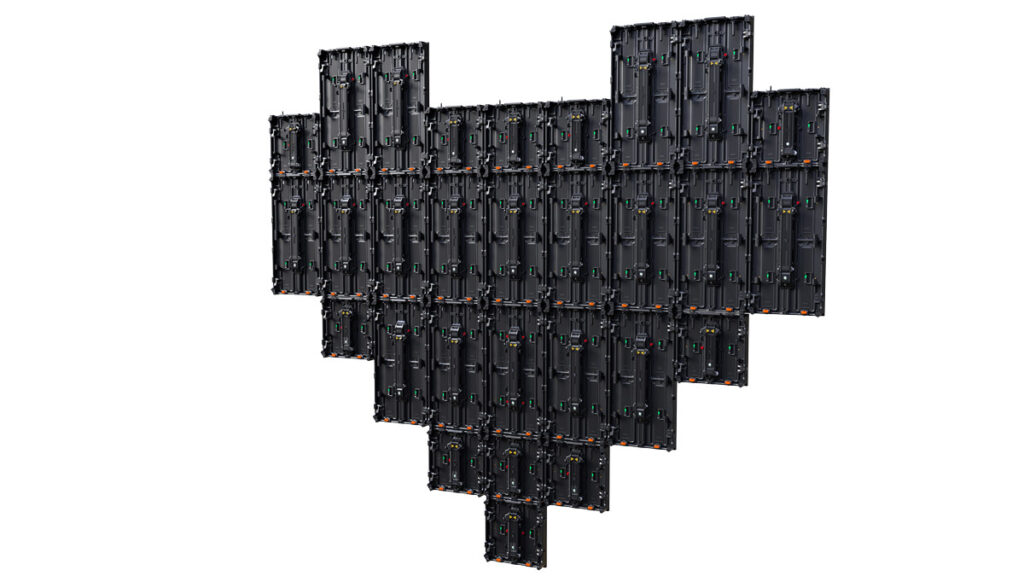 Outdoor Rental LED Paneel Explosionszeichnung